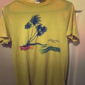 Vintage tee South Padre Island Texas Large